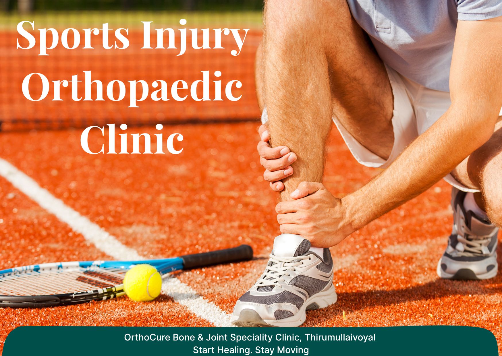 Sports injury treatment clinic OrthoCure Thirumullaivoyal